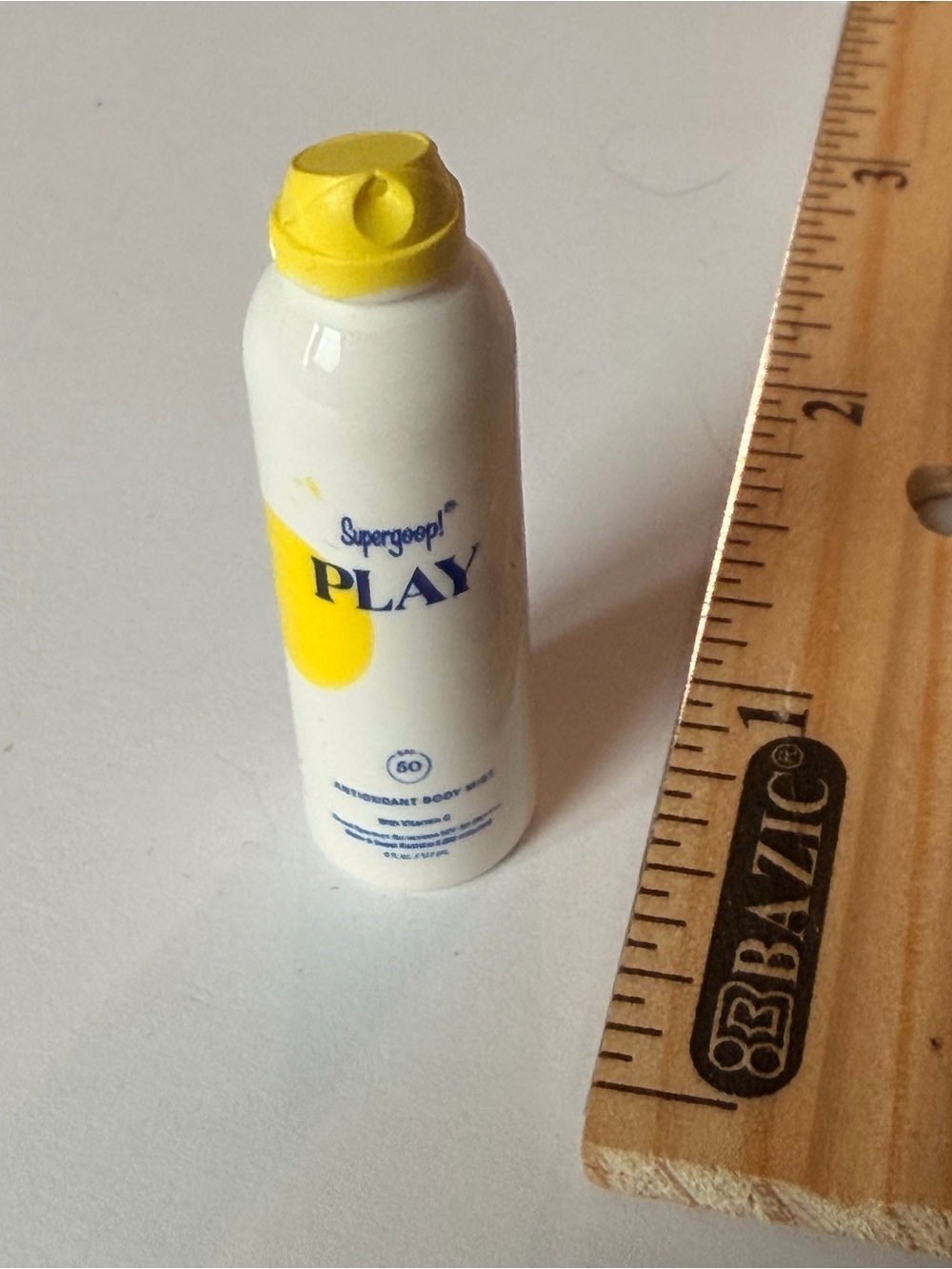 Ulta Beauty Zuru Mini Brands SUPERGOOP Play Body Sunscreen Mist SPF5 collectible